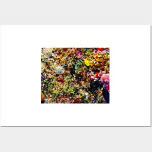 Rainbow Coral Reef Wall Posters and Art